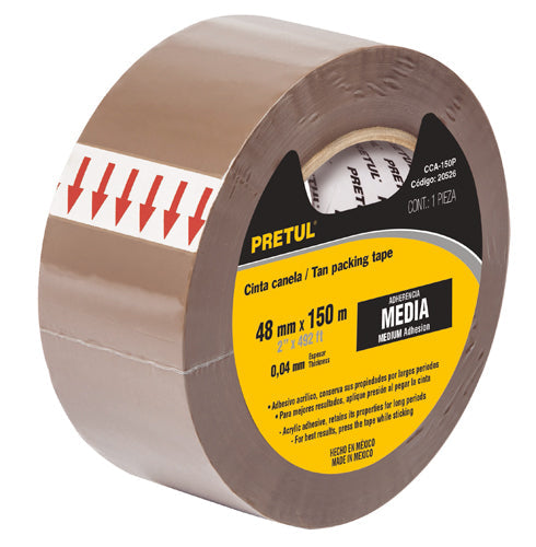 Cinta Canela Pretul de 48mm X 150m | Diferentes Espesores | Master con 60 piezas