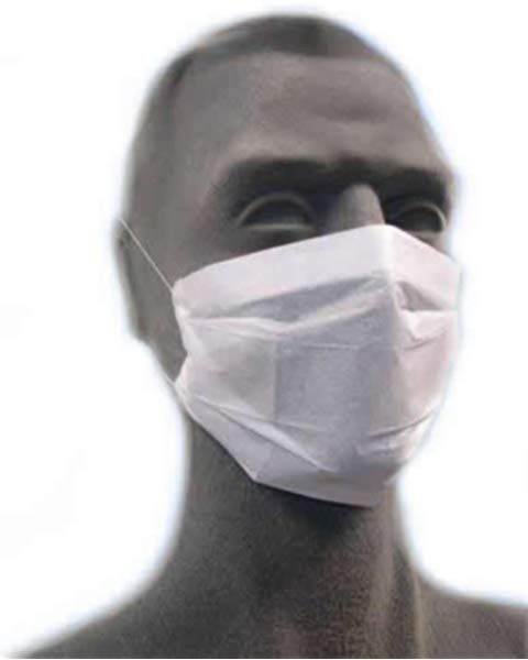 Cubre boca de Polipropileno de 2 Capas | Bolsa con 150 piezas