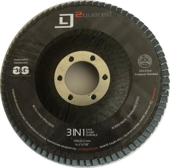 Disco Laminado con 80 Flaps | Paquete con 10 Discos