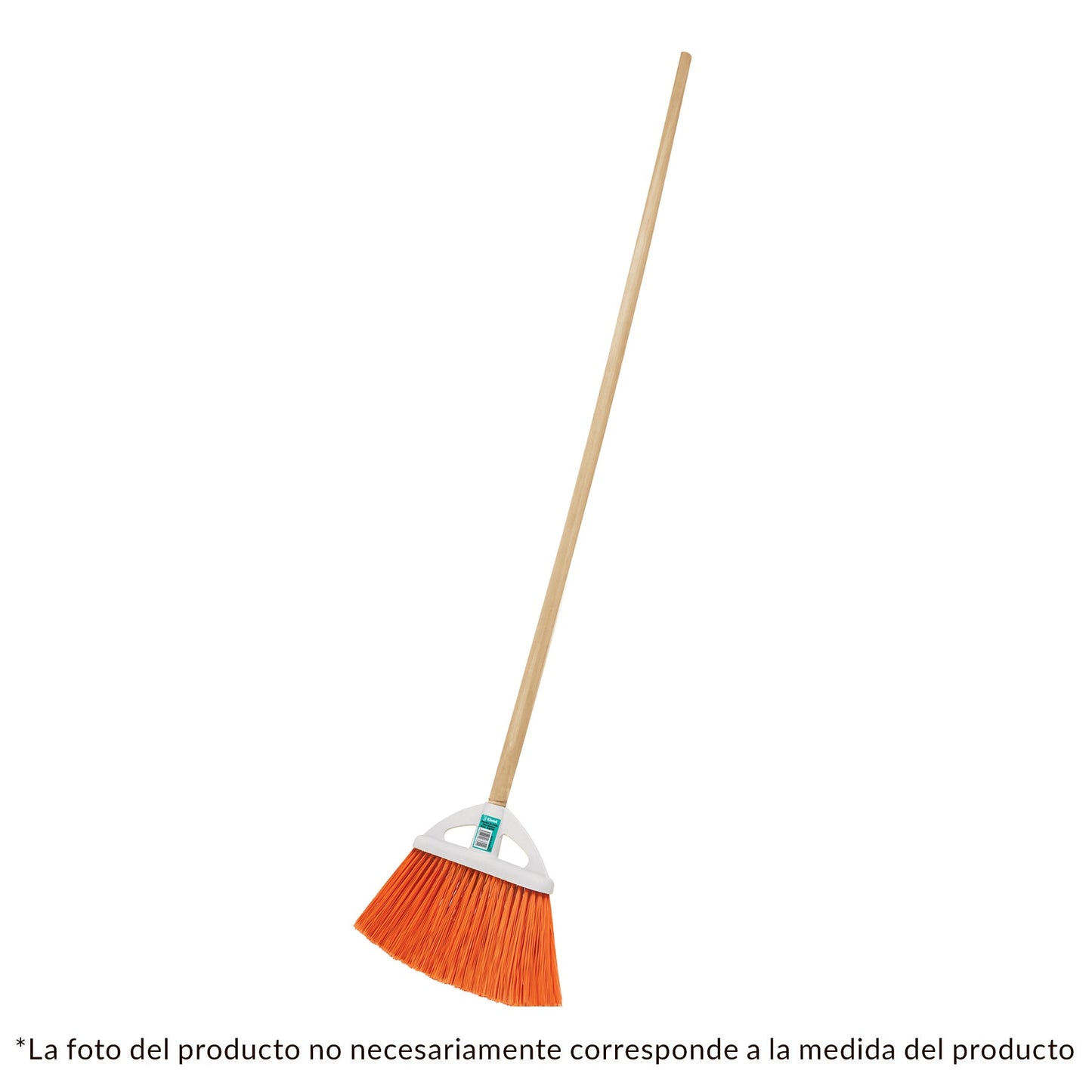 Escoba de vinilo tipo abanico, grande | Caja con 12 piezas