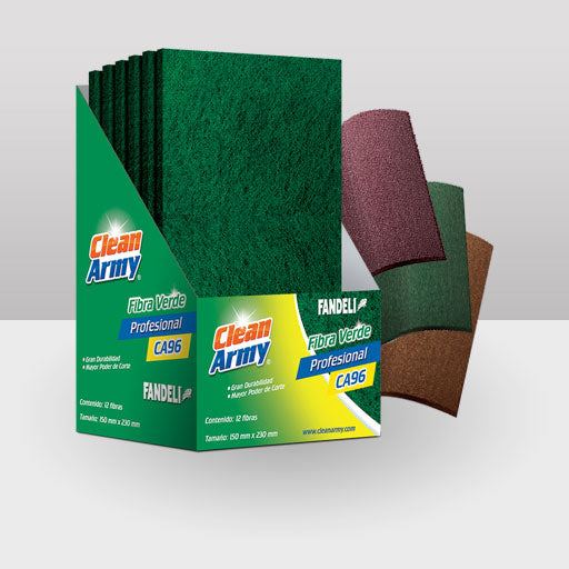 Fibra Verde Profesional CA96 | Caja con 144 piezas