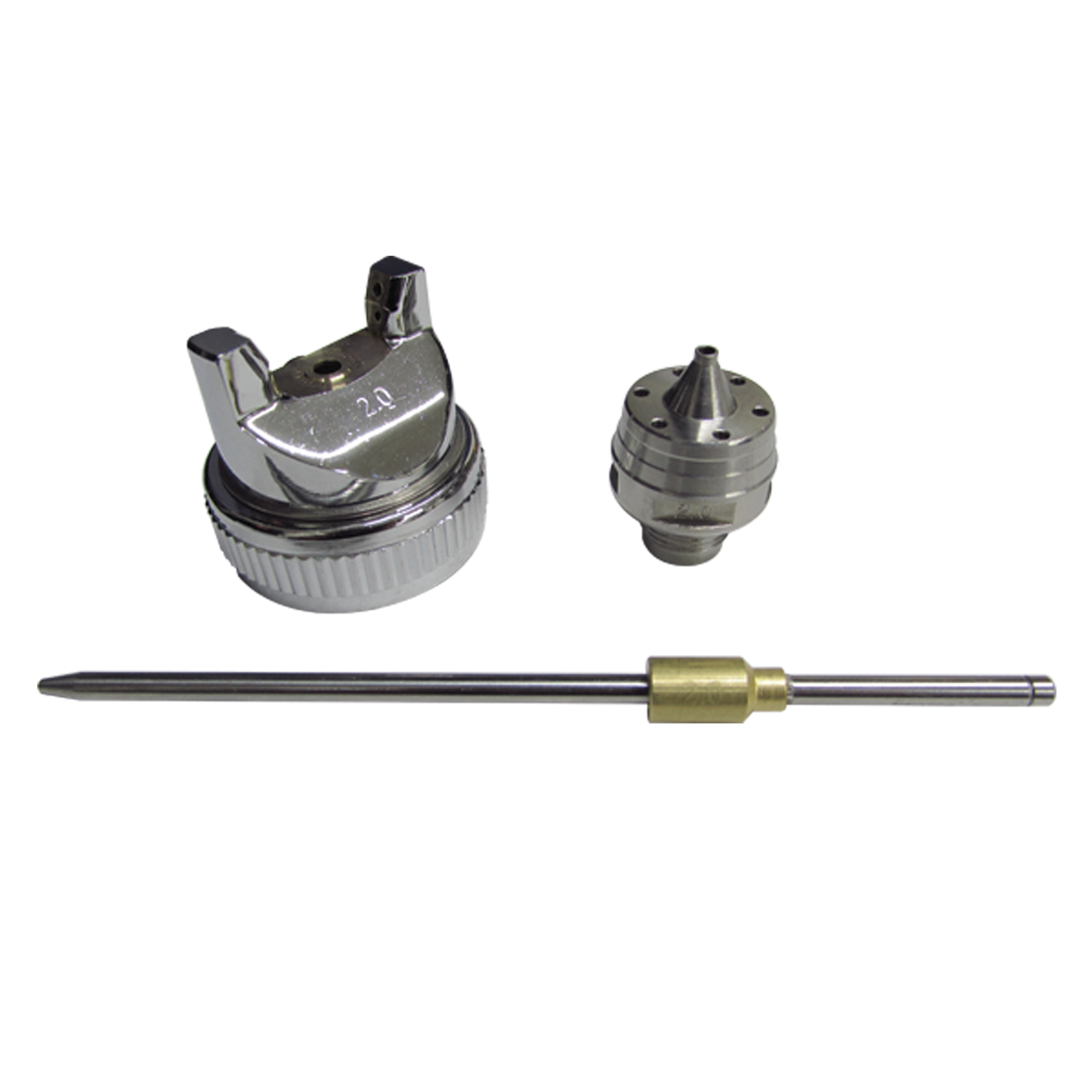 Juego de Boquilla, Aguja y tobera de 2.0 mm. (fillers y masillas) Goni 404