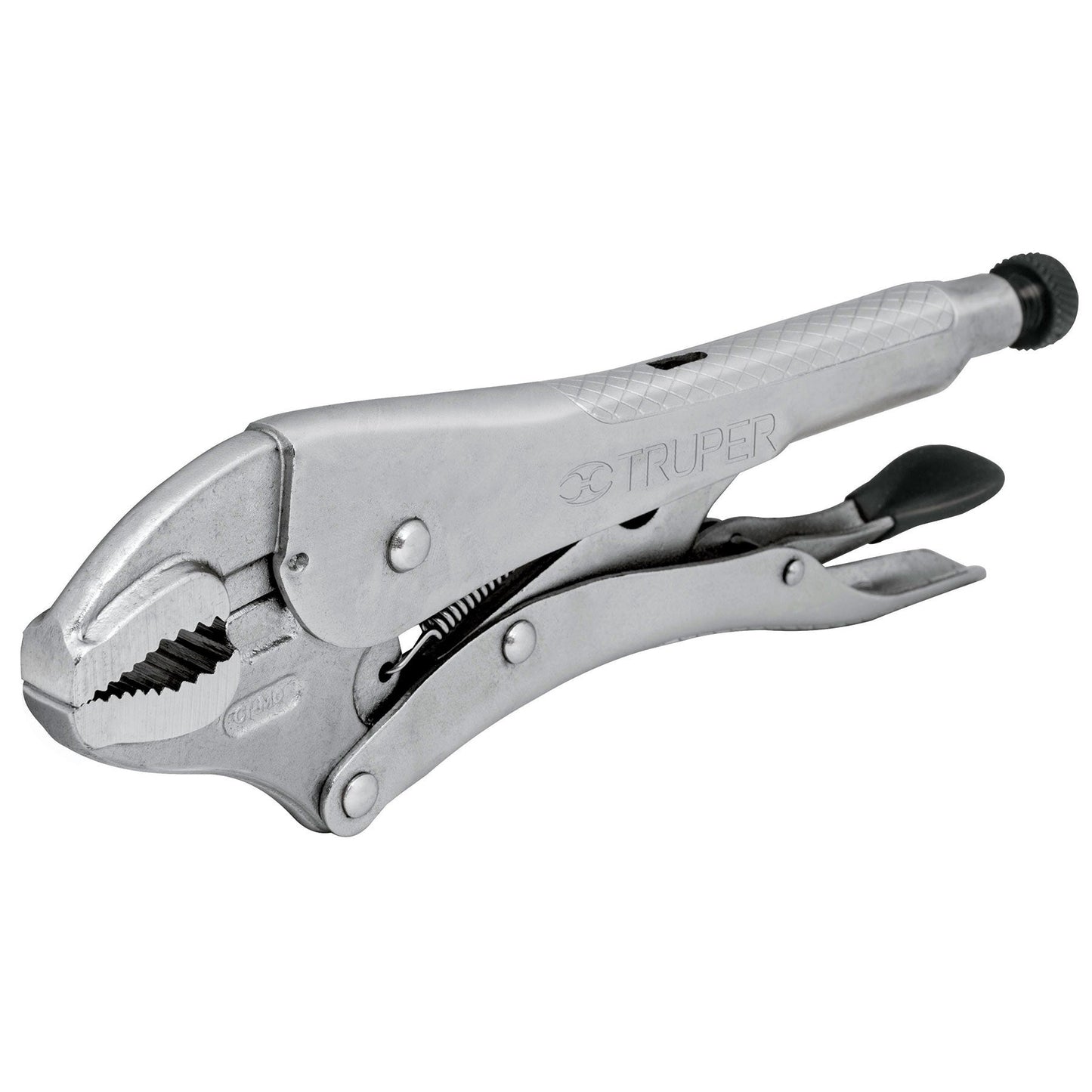 Pinzas de Presión 12" Mordaza Curva | Caja con 3 piezas