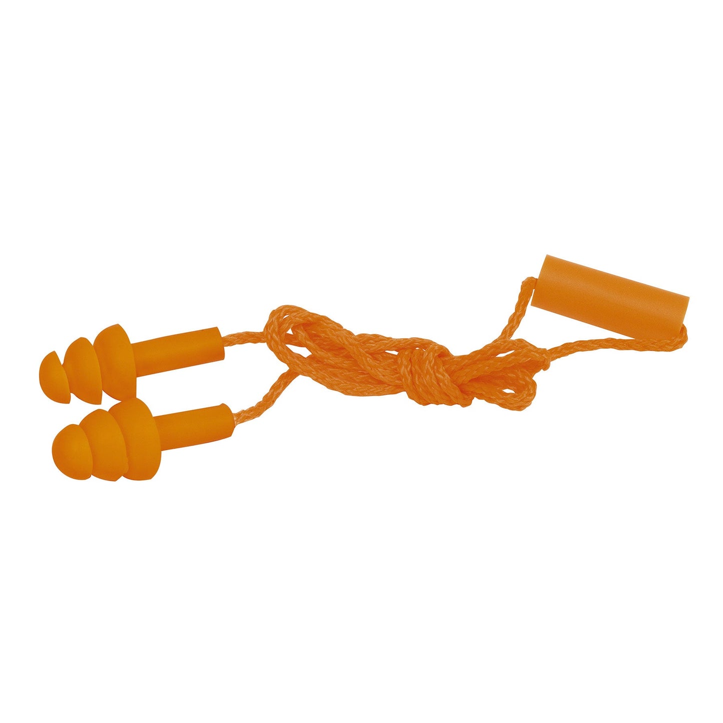 Tapón auditivo, reutilizable, triple barrera con cordón Truper