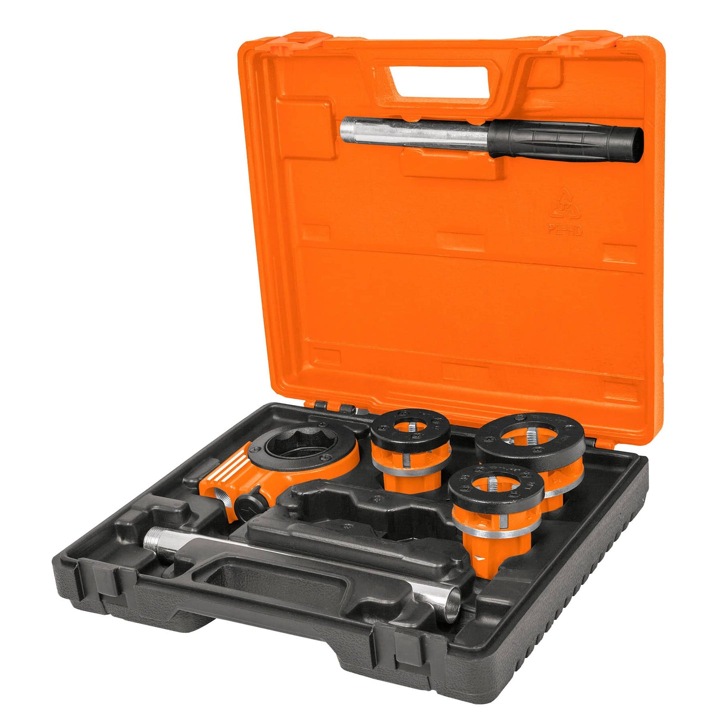 Juego de tarrajas para tubo Truper | 4 piezas