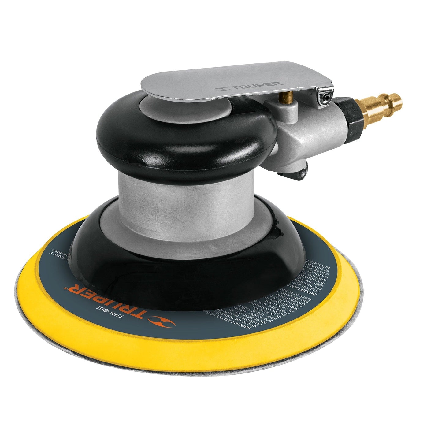 Lijadora Orbital Neumática Industrial 6"