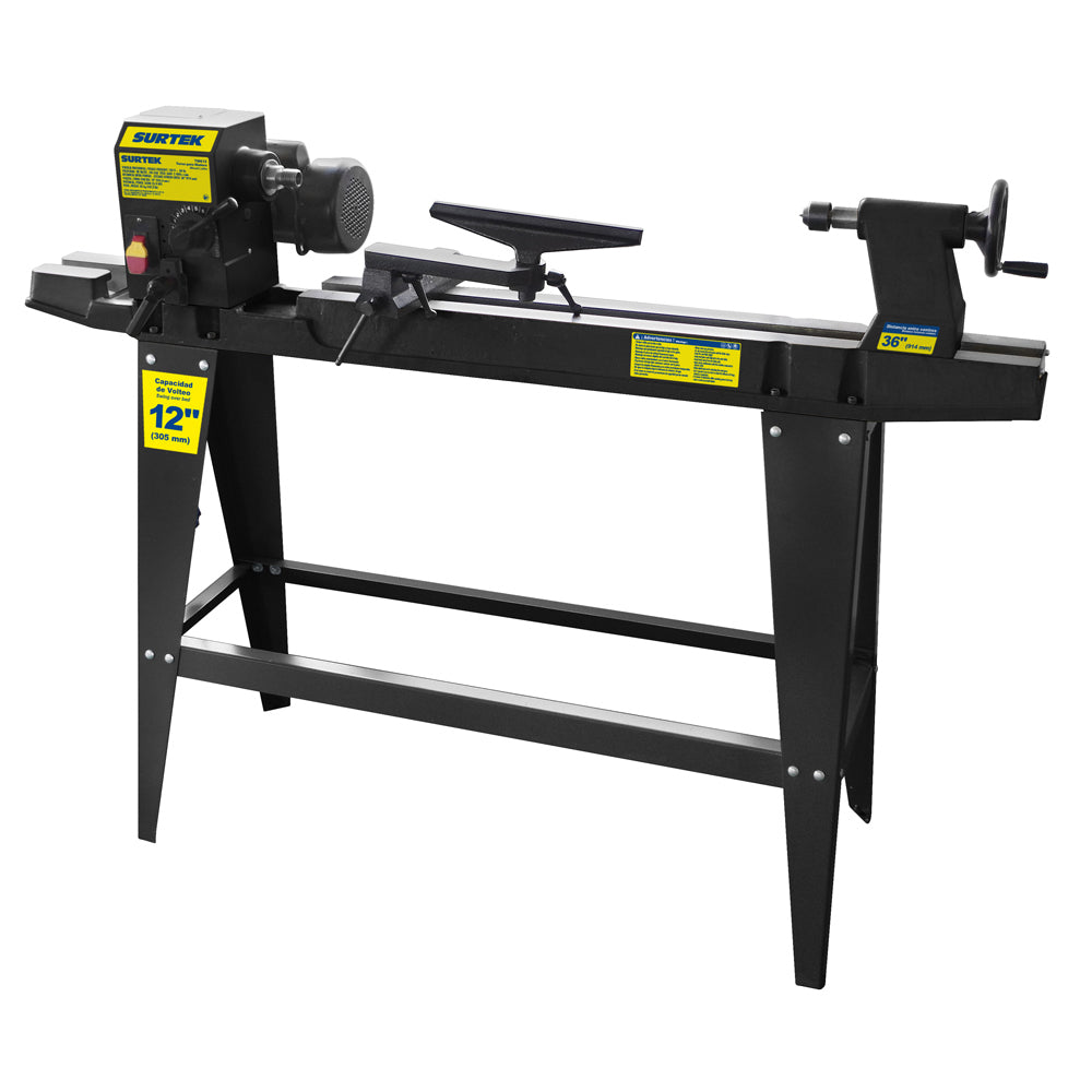 Torno para madera 12" Surtek