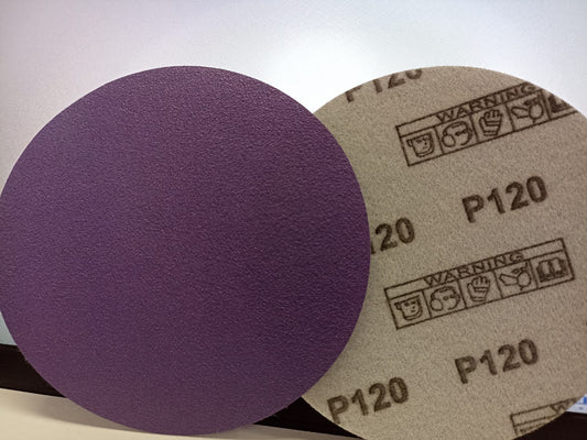 DISCO VELCRO MORADO 5"