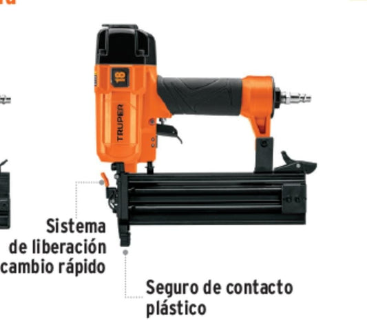 CLAVADORA NEUMATICA TRUPER CAL 18 | 3/8" A 2"