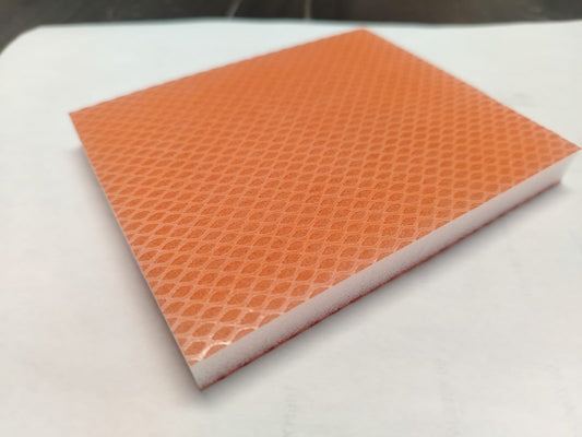 esponja abrasiba grano 220 FGB naranja