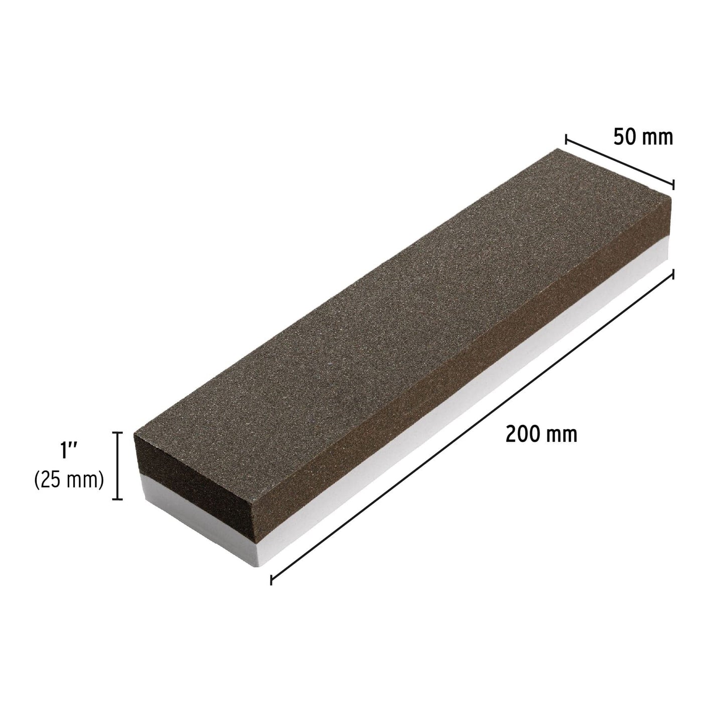 Piedra para asentar 200 mm, doble grano 150 y 240, | Caja con 6 piezas