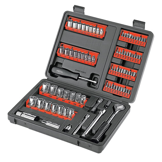 Juego de Herramientas Mixto Pretul | 81 piezas