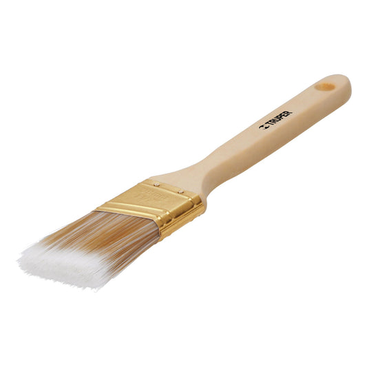 Brocha Cerdas Sintéticas Corte Angular Truper | Caja con 6 piezas