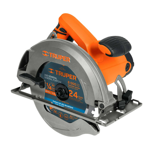 Sierra Circular Prodesional Truper de 7-1/4" | 1500 W