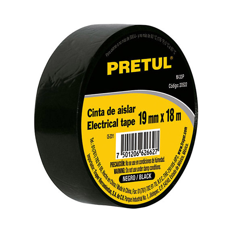 Cinta de aislar (Paquete de 6 piezas)