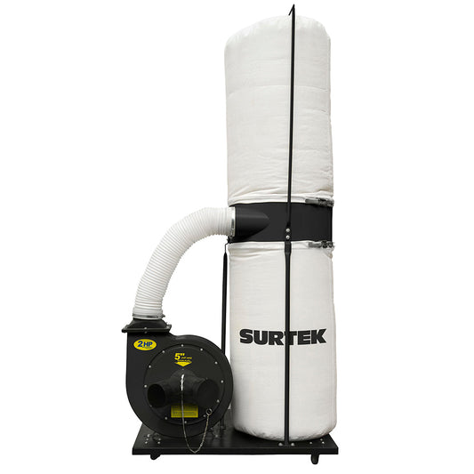 Colector polvo 2HP 4" 2 entradas Surtek