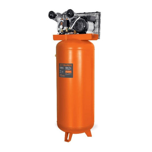 Compresor vertical 4HP 240L Truper