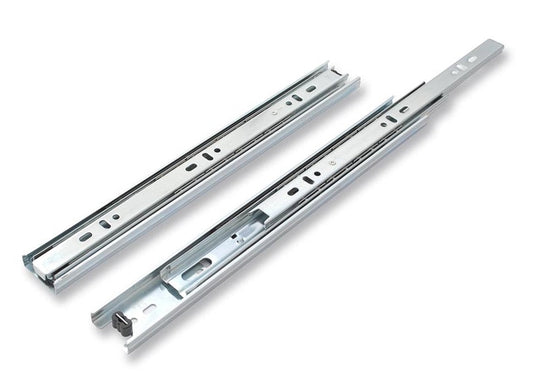 Corredera Niquelada Wood Master de 45mm de Ancho | Caja con 15 pares