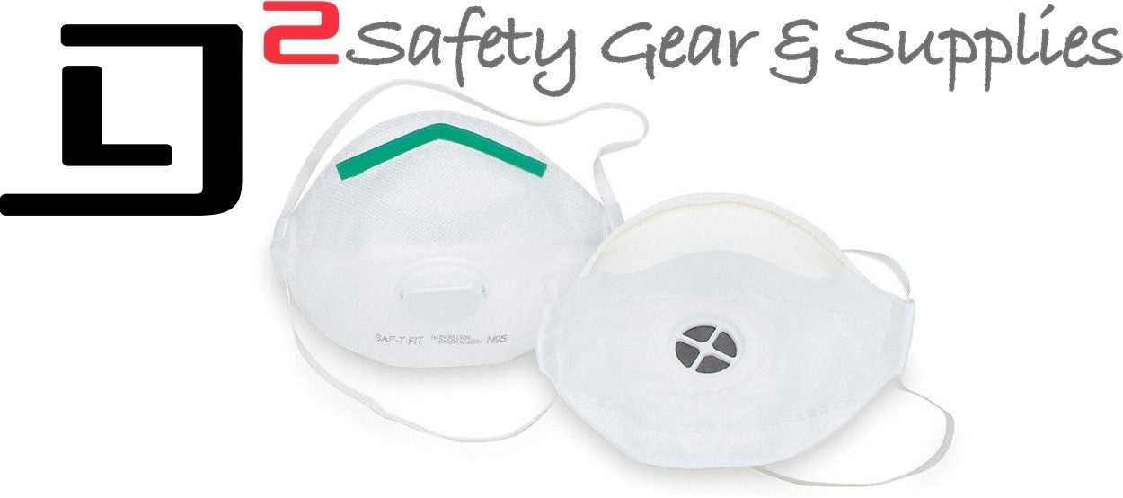 Mascarilla respiratoria con válvula (Paquete de 20 piezas)