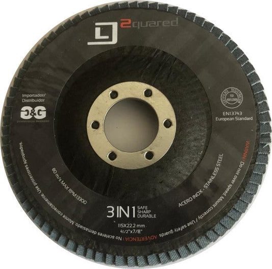 Disco Laminado con 80 Flaps | Paquete con 10 Discos