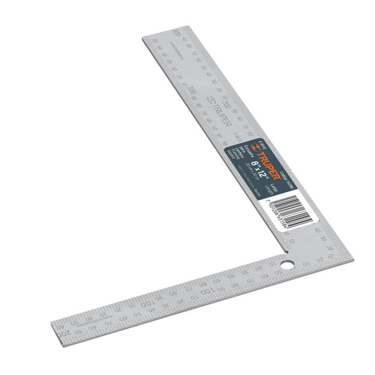 Escuadra para cantero, 8"x12" | Caja con 5 piezas