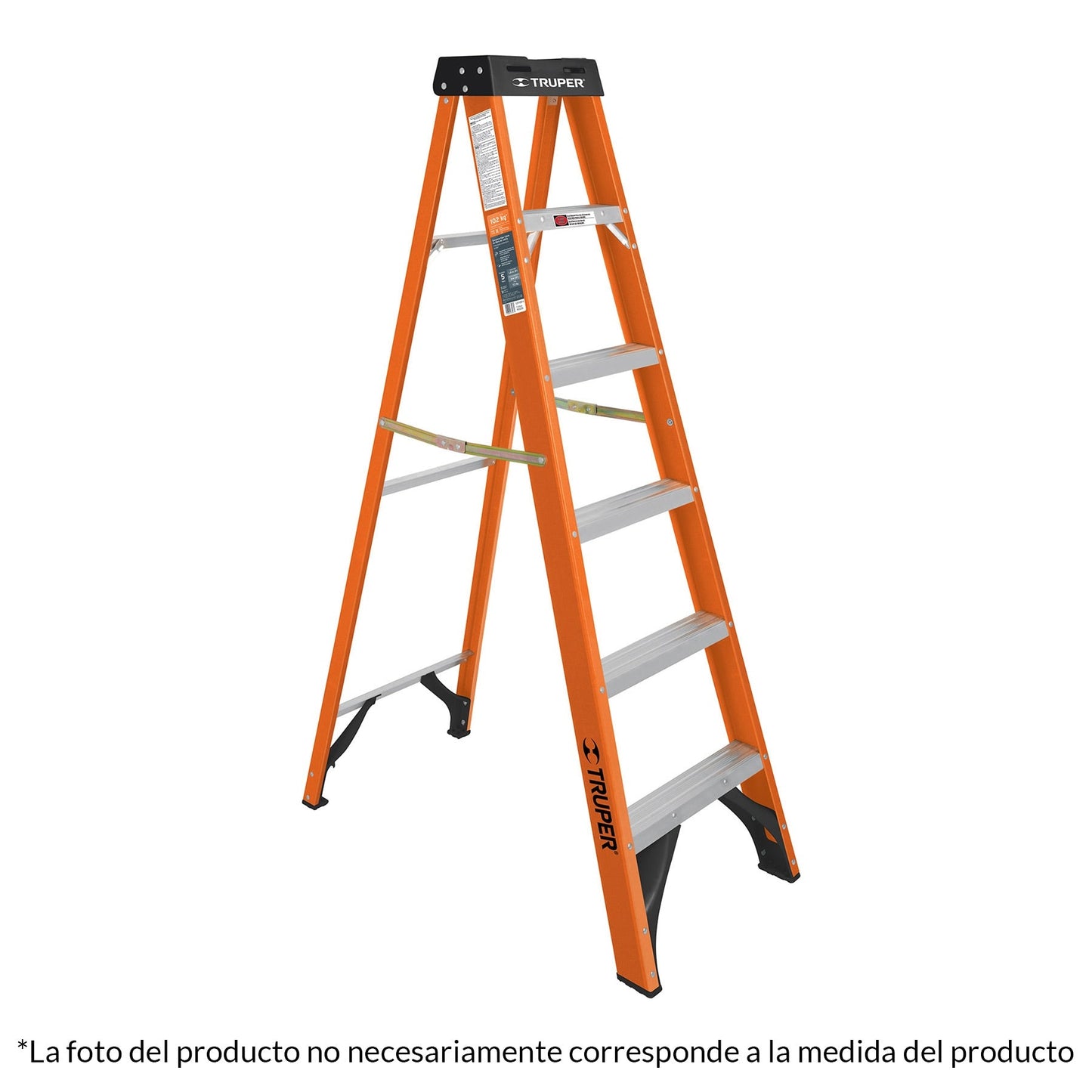 Escalera de Tijera de Fibra de Vidrio | Tipo II