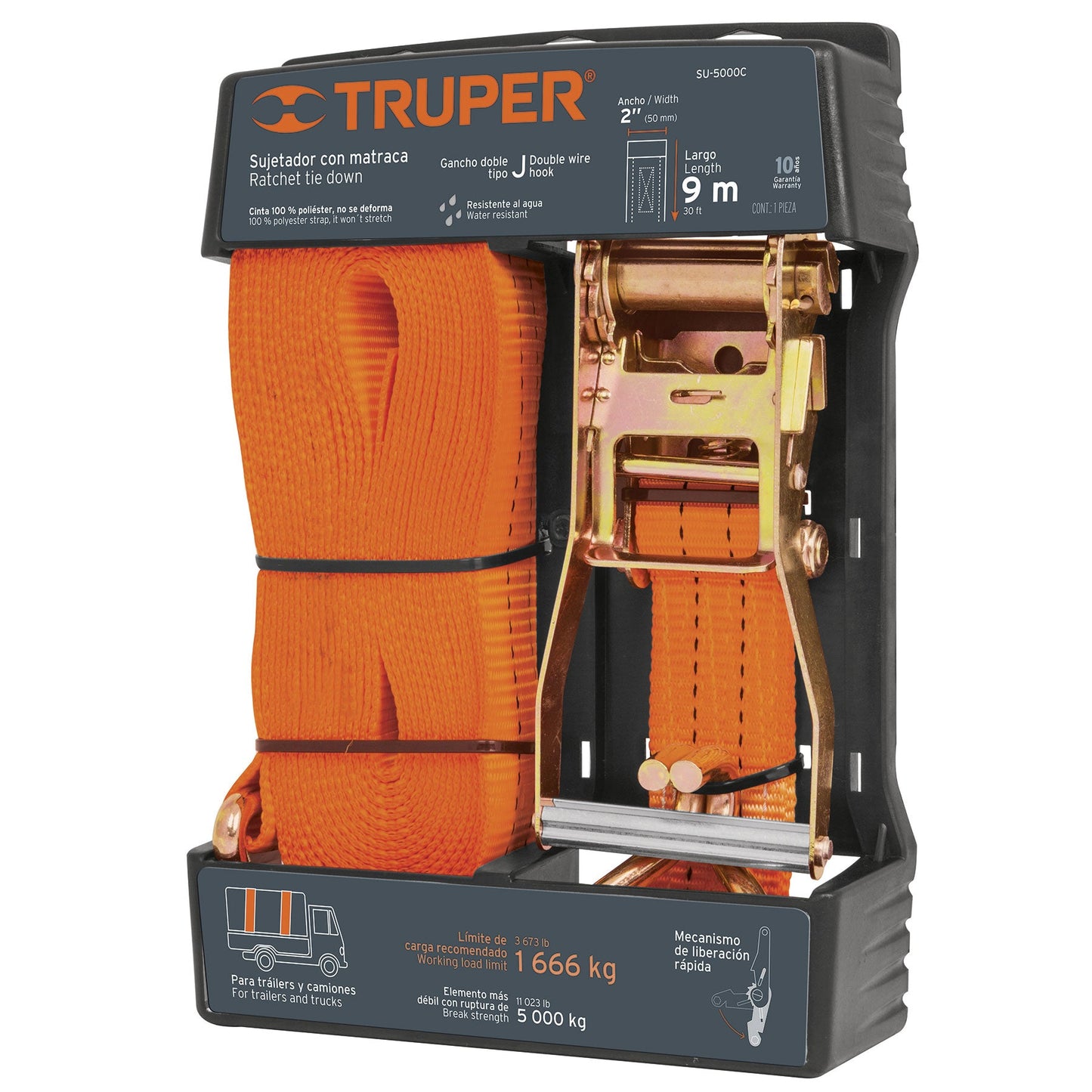 Eslingas o Sujetadores con Matraca | Set de 2 piezas