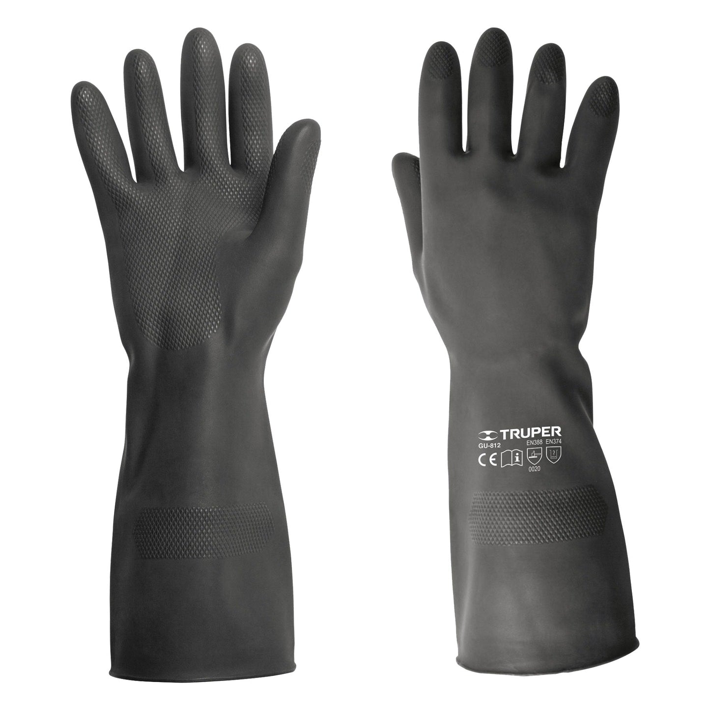 Guantes de Neopreno para Solventes | Caja con 6 pares