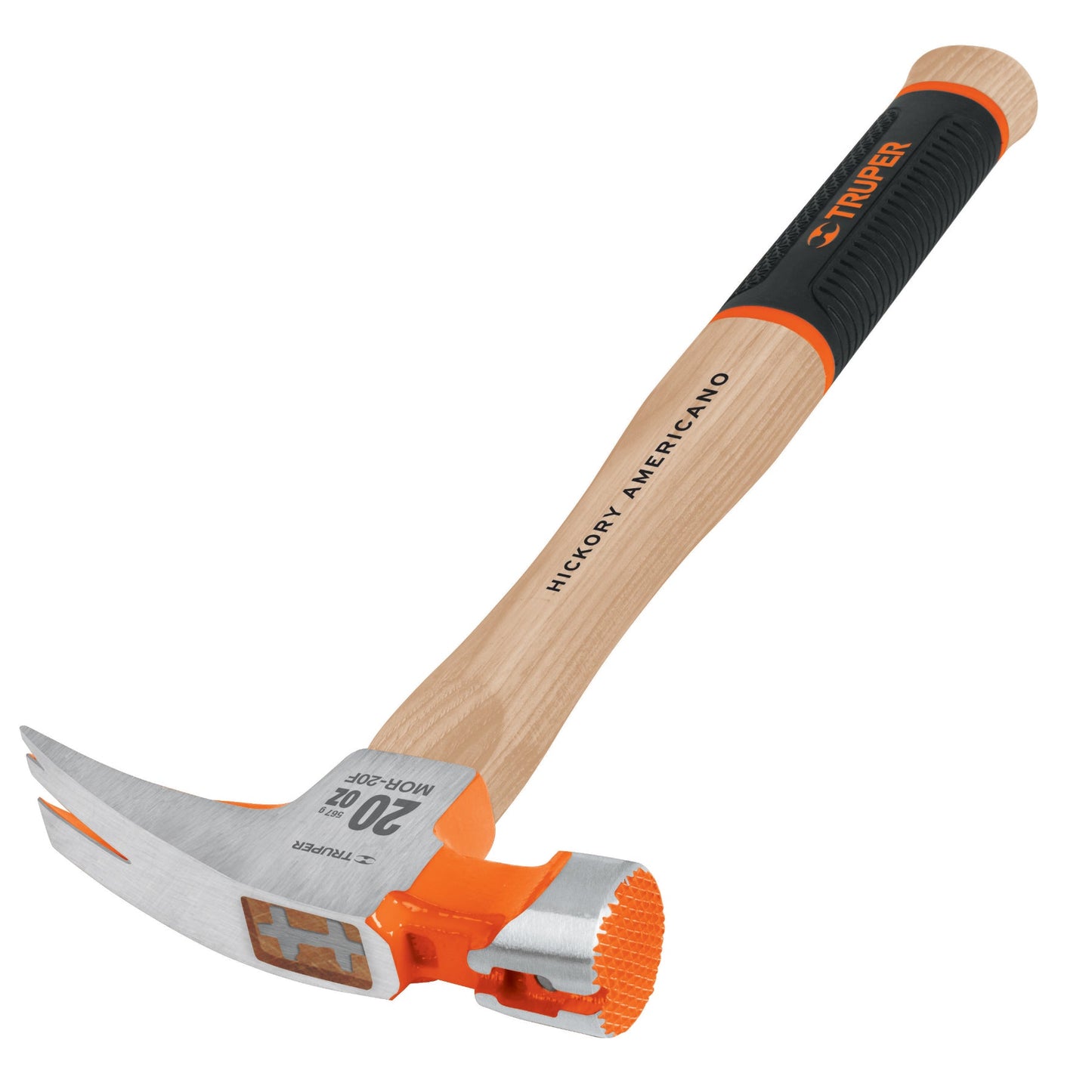 Martillo Pulido Uña Recta 20 oz Truper | Caja con 4 piezas