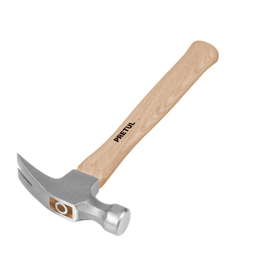 Martillo uña recta 16 oz, Pretul | Caja con 6 piezas