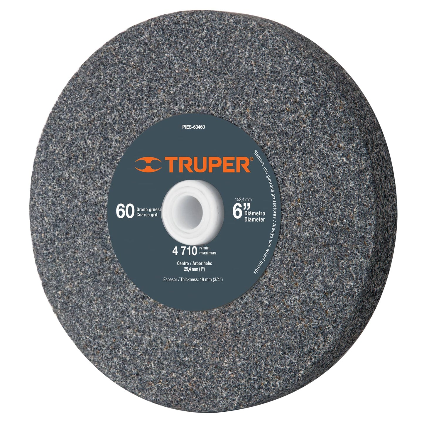Piedra para esmeril 6 X 3/4" | Óxido de aluminio | Grano 60