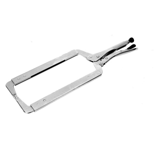 Pinza de Presión Tipo "C" de 18" | Con Mordaza Fija