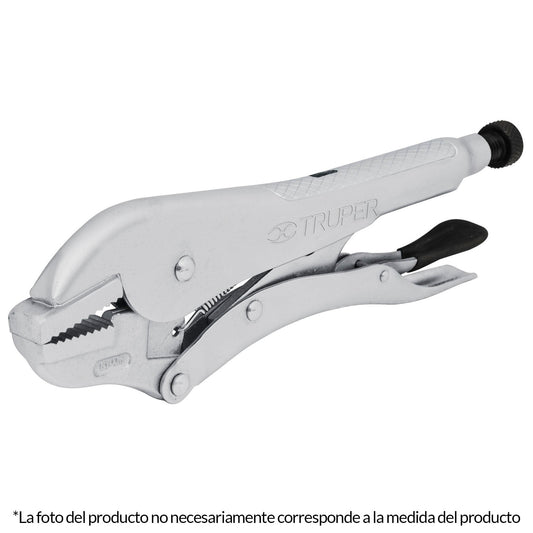 Pinzas de Presión 10" Mordaza Recta | Caja con 3 piezas