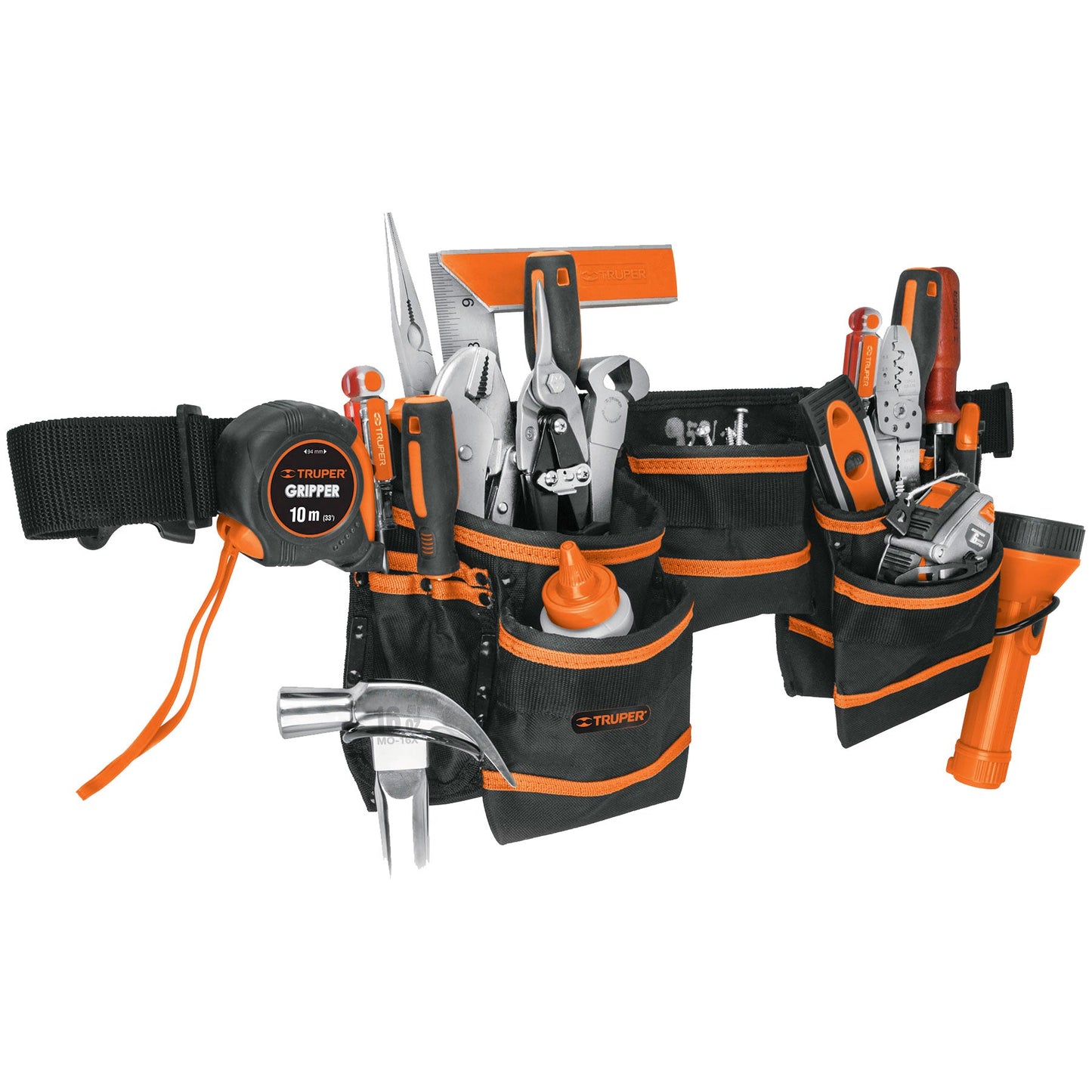 Porta Herramientas de Poliester | 20 Compartimentos | Caja con 2 piezas