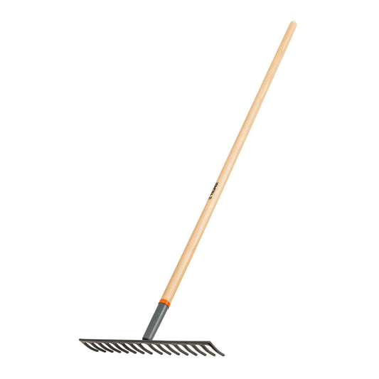Rastrillo Recto de 16 Dientes Truper | Mango de 60" | Caja con 3 piezas