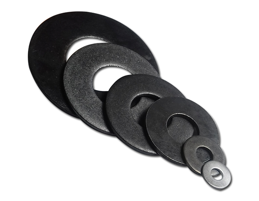 Rondana Plana Negra | Caja con 25 kg | Diferentes Medidas