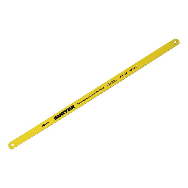 Segueta de acero de alta velocidad 12" 24 DPP (Estuche con 10 pzas)