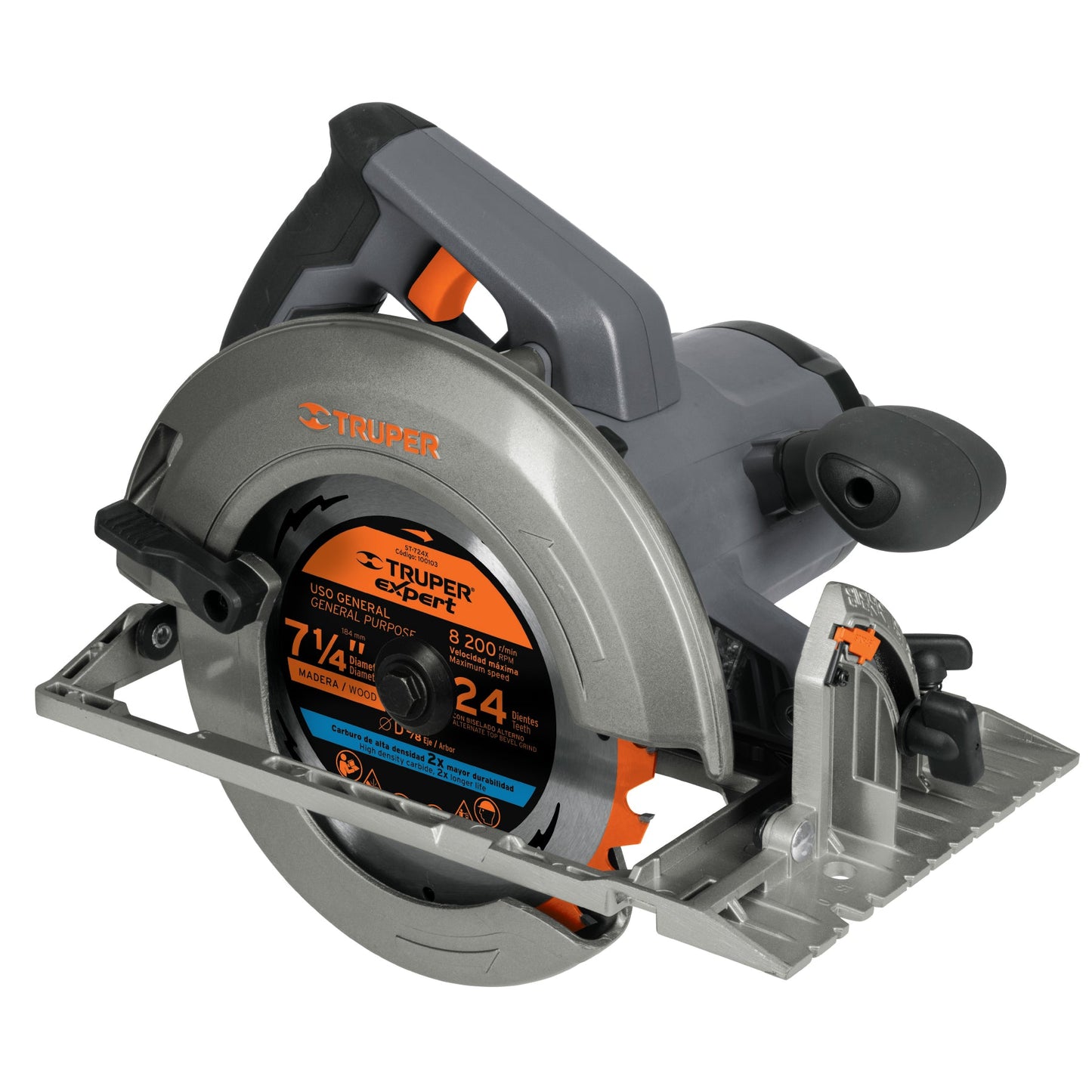 Sierra Circular Industrial de 7-1/4" | 1800 W