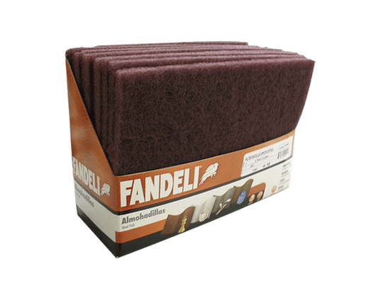 Fibra Marrón para Madera Fandeli | Caja con 50 piezas