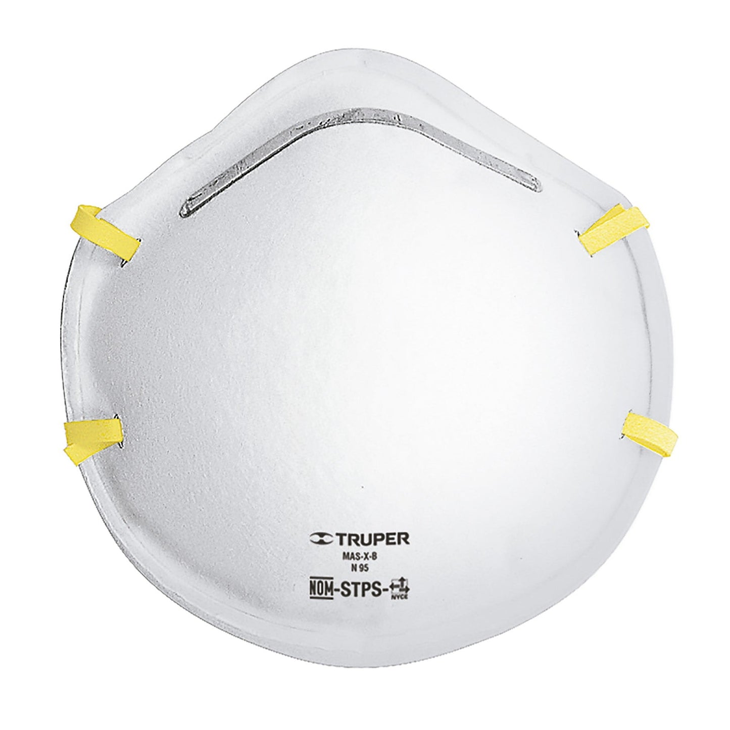 Respirador N95, para polvos y partículas | Caja con 12 piezas